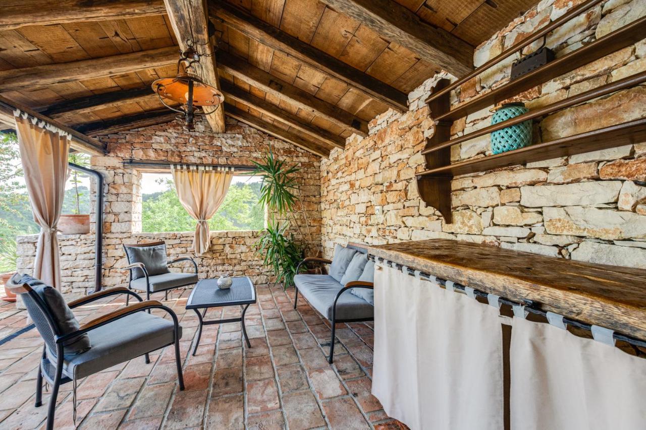 Casa Mazuli Villa Grožnjan Exteriör bild